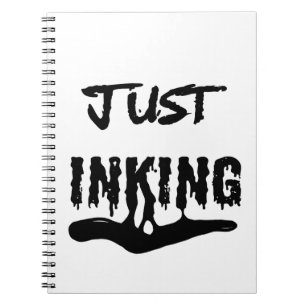 Cuaderno de artista Just Inking – Tipografía de ti