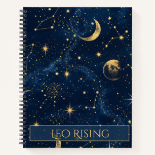Cuaderno de astrología celestial Leo Ascendente