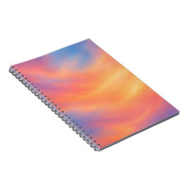 Cuaderno de Atardecer Soñador | Diario Pastel Rosa
