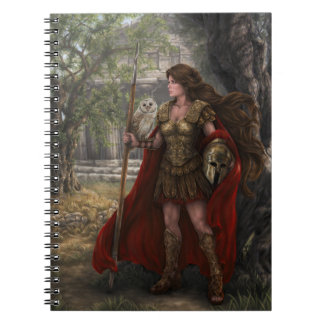 Cuaderno de Athena de la diosa del artista Lindsay