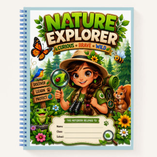 Cuaderno de aventuras al aire libre para niños exp