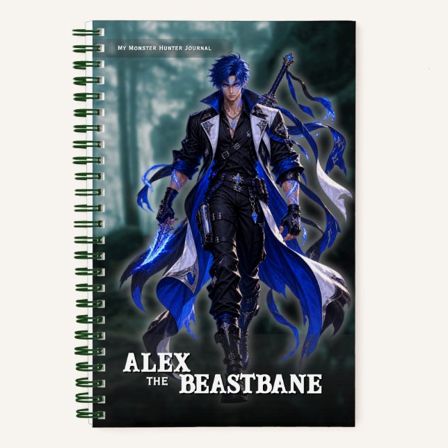 Cuaderno de aventuras de bestias monstruosas de fa (Anverso)