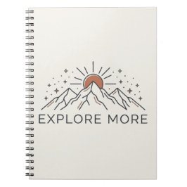 Cuaderno de aventuras en la montaña Explora más
