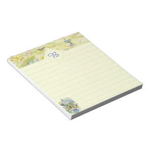 Cuaderno de aves en el jardín