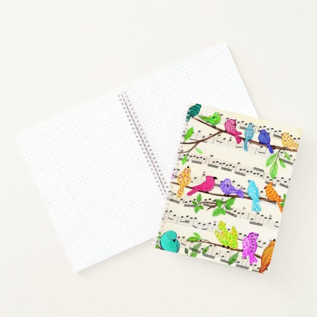 Cuaderno de Aves Musicales (Interior)