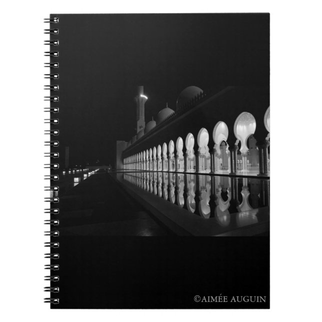 Cuaderno de B&W Abu Dhabi (Frente)