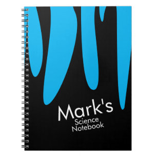 Cuaderno de baba de química del laboratorio de cie