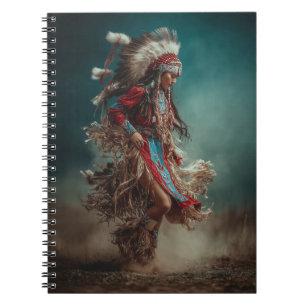 Cuaderno de bailarín nativo americano