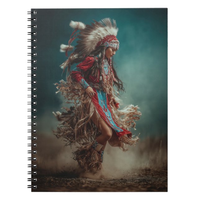 Cuaderno de bailarín nativo americano (Frente)