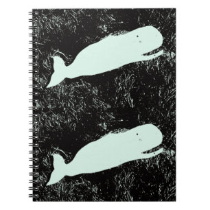 cuaderno de ballenas blancas