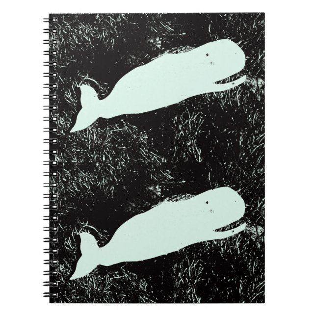cuaderno de ballenas blancas (Frente)
