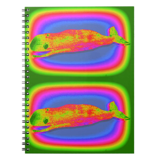 cuaderno de ballenas sonrientes (Frente)