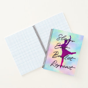 Cuaderno de Ballet 'Dormir Comer Ballet Repetir' –