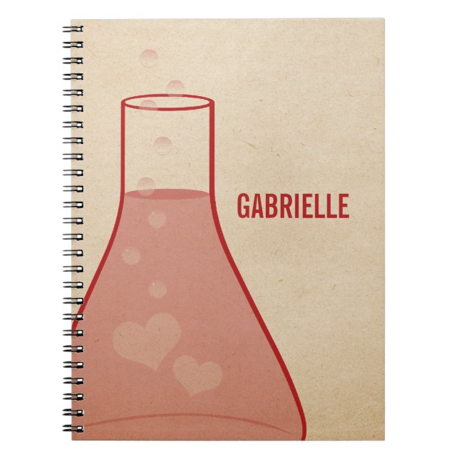 Cuaderno de Beaker caprichoso, rojo (Frente)