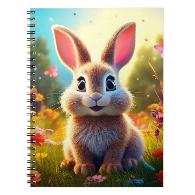 Cuaderno de bebé - Conejito (Frente)