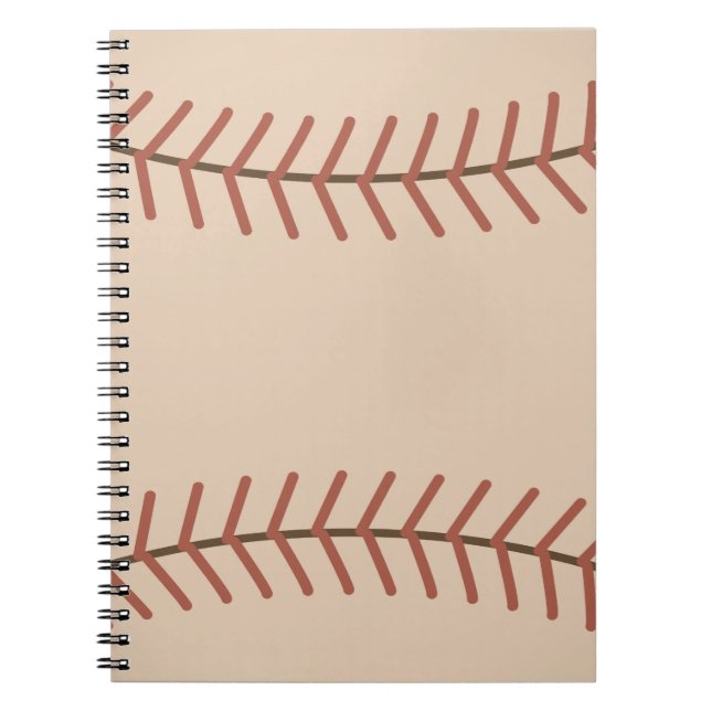 Cuaderno de béisbol vintage (Frente)