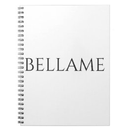 Cuaderno de Bellame