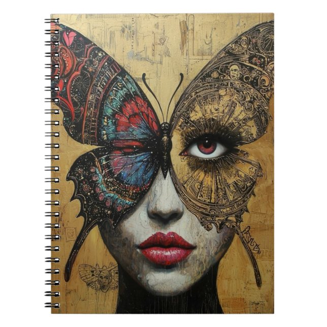 Cuaderno de Belleza y Mariposas10 (Frente)