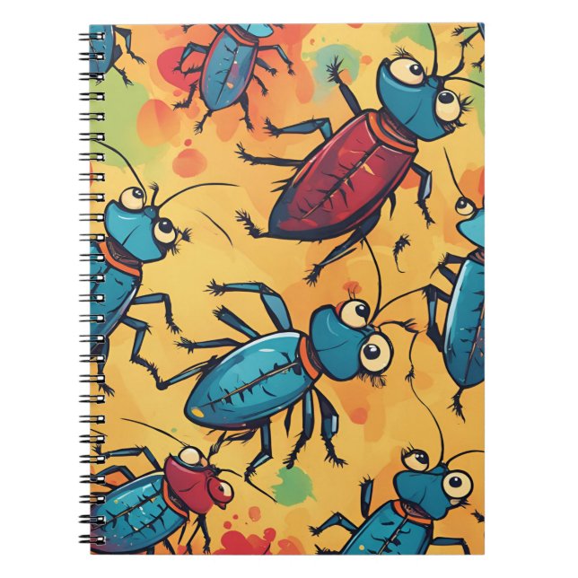 Cuaderno de Bichos de Dibujos Animados – Ilustraci (Frente)