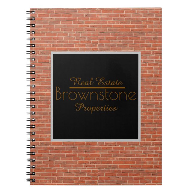 Cuaderno de bienes raíces | Brownstone (Frente)