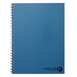 Cuaderno de bitácora de electricista con diseño mi