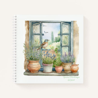 cuaderno de bitácora de jardín de Provenza