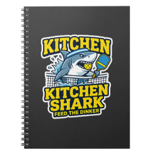 Cuaderno de bitácora de pickleball divertido Kitch