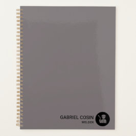 Cuaderno de bitácora del soldador de equipo indust