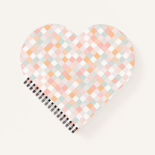 Cuaderno de Bloque de Píxeles de Arcoíris de 8 Bit