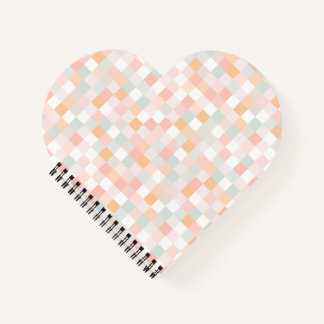 Cuaderno de Bloque de Píxeles de Arcoíris de 8 Bit