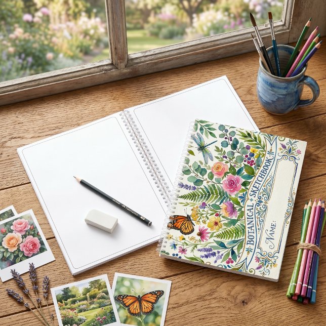 Cuaderno de bocetos botánicos (Subido por el creador)