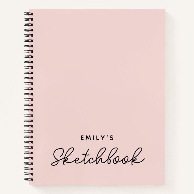 Cuaderno de bocetos de caligrafía monolinea manusc (Anverso)