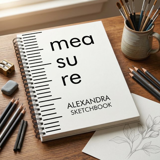 Cuaderno de bocetos de tipografía moderna en blanc (Subido por el creador)