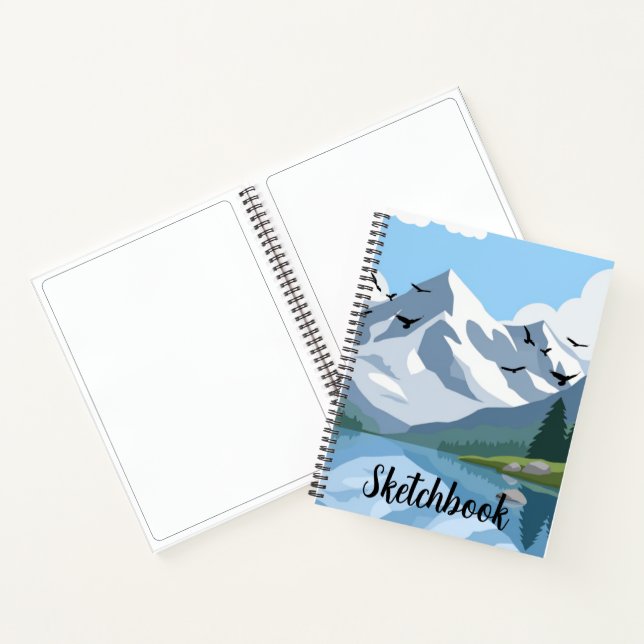 Cuaderno de bocetos minimalista (Interior)