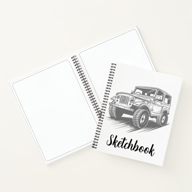 Cuaderno de bocetos minimalista (Interior)