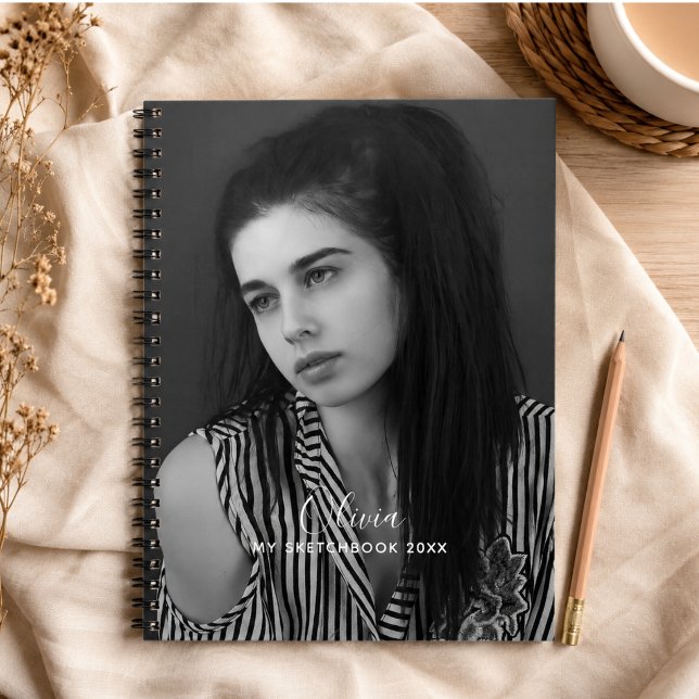 Cuaderno de bocetos personalizado con collage de f (Modern Photo Collage Personalized Sketchbook Notebook
4.8 out of 5 stars rating
()