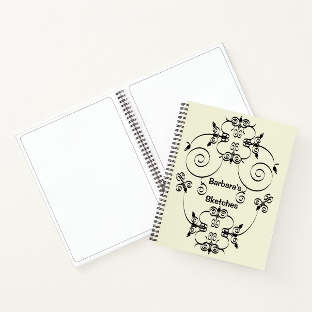 Cuaderno de Bocetos Personalizados (Interior)