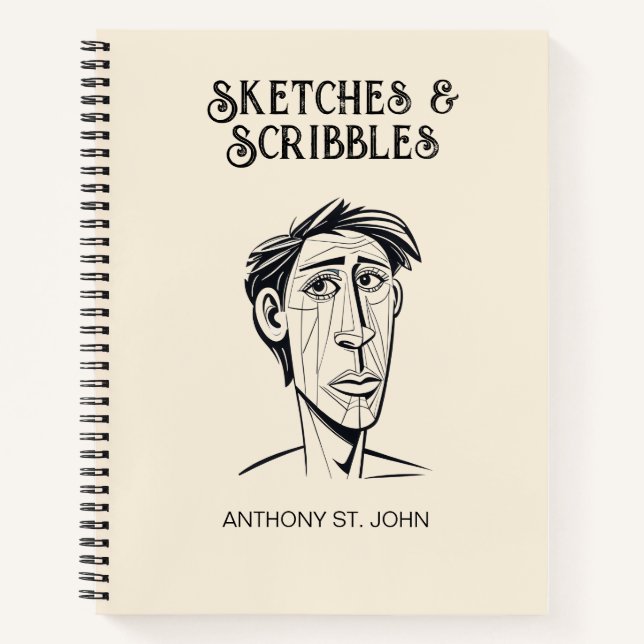 Cuaderno de Bocetos y Garabatos (Anverso)