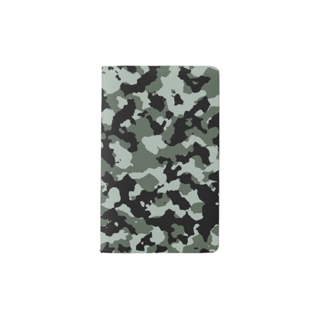 Cuaderno De Bolsillo Moleskine Modelo verde militar del camuflaje (Anverso)