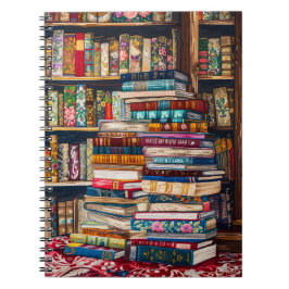 Cuaderno de Bonito y diario de libros bordados