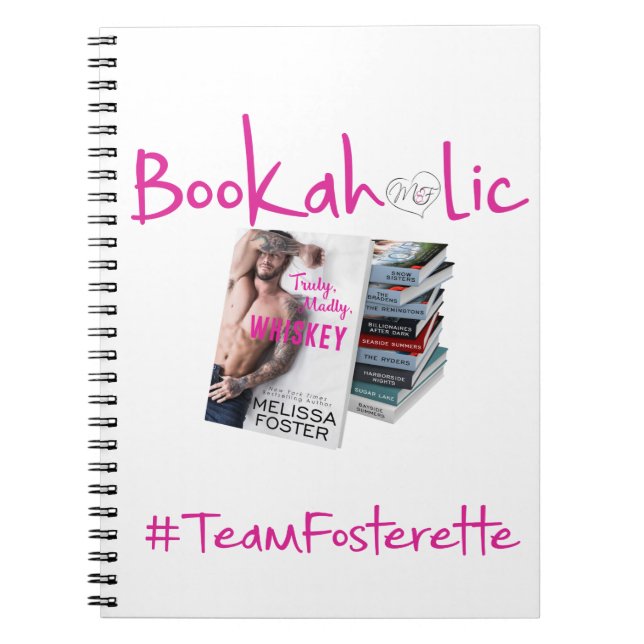 Cuaderno de Bookaholic del #TeamFosterette (Frente)