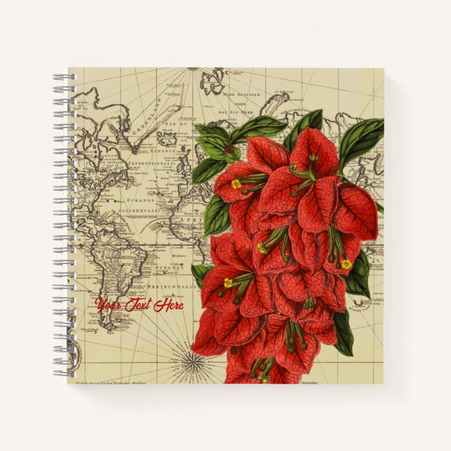 Cuaderno de Bougainvillea del Aventurero (Anverso)
