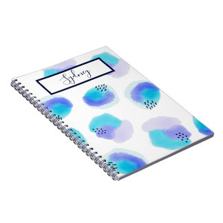 Cuaderno de brochas de color de agua
