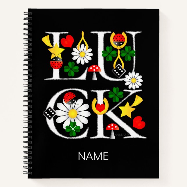 Cuaderno de Buena Suerte (Anverso)