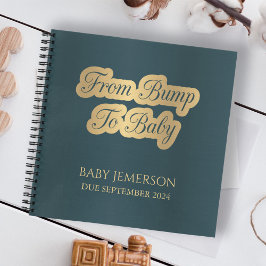 Cuaderno De bulto a bebé, Keepsake Pregancy Journal