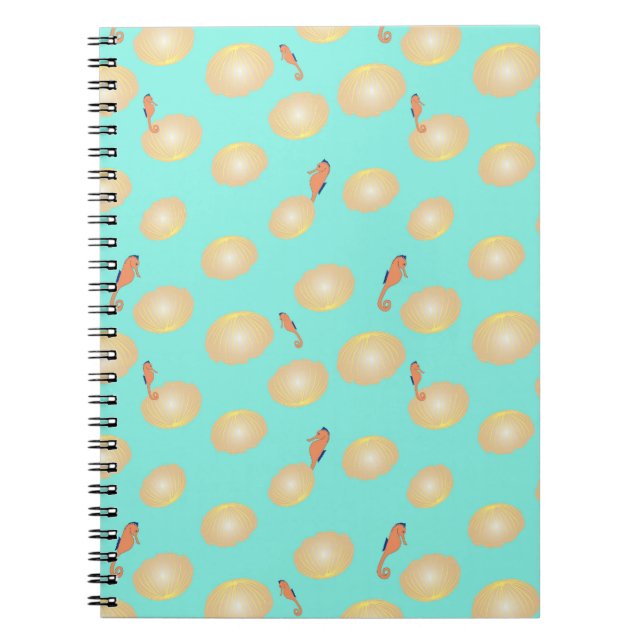Cuaderno de caballitos de mar tropicales (Frente)