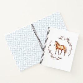 Cuaderno de caballo Palamino