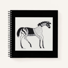 Cuaderno de caballos de inspiración griega