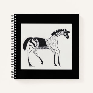 Cuaderno de caballos de inspiración griega