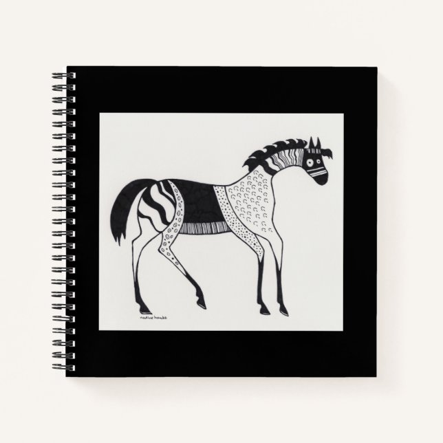 Cuaderno de caballos de inspiración griega (Anverso)